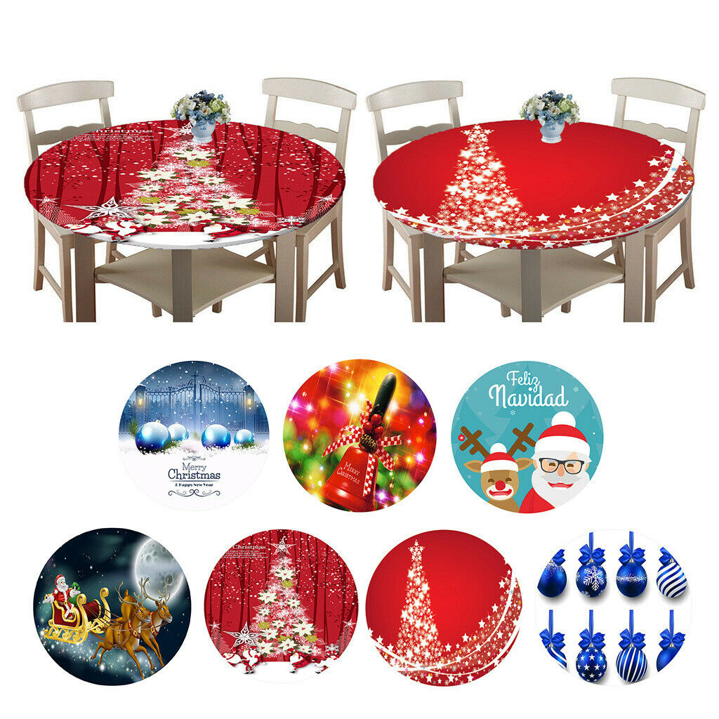 2pcs Table Cloth, Waterproof Tablecloth, Microfiber Fabric Table Cover for Party