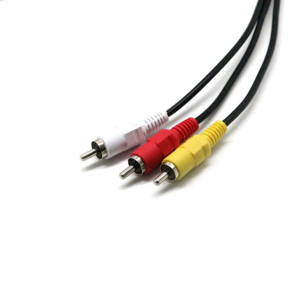 Audio Video Combination Cable with USB Plug to 3  1080p AV Cable for TV HDTV DVD