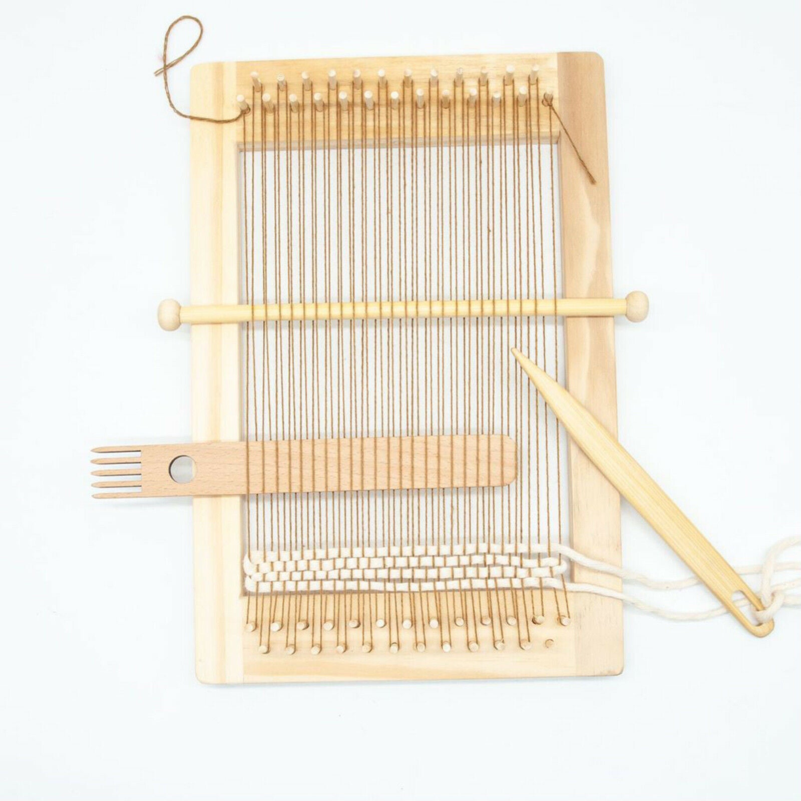 9x Weaving Loom Tools Crochet Needle Kit for Handcrafts Tapestry Hat Scarf