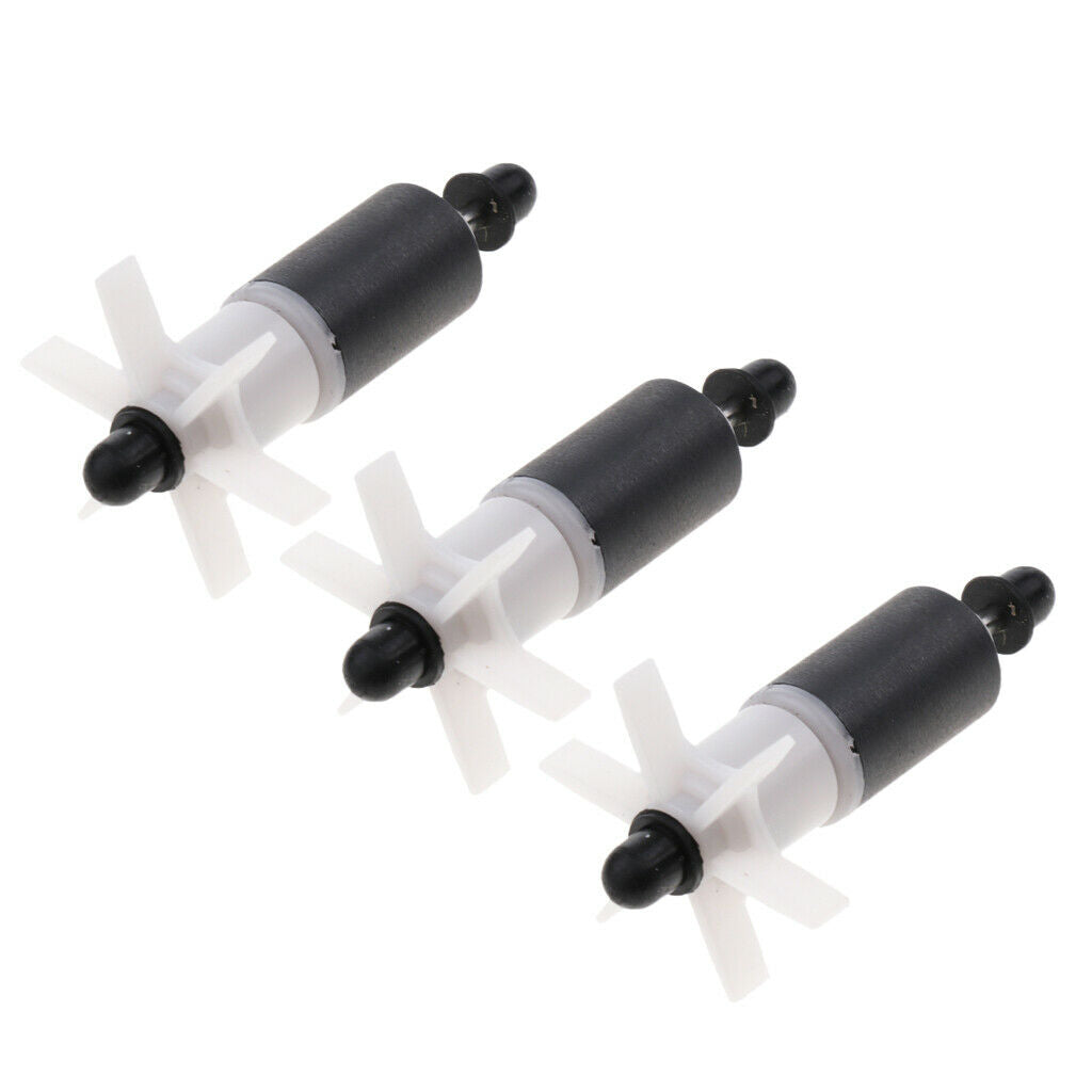 3Pcs/Set Ceramic Aquarium Canister Motor Impeller Motor Spare Parts for Pump