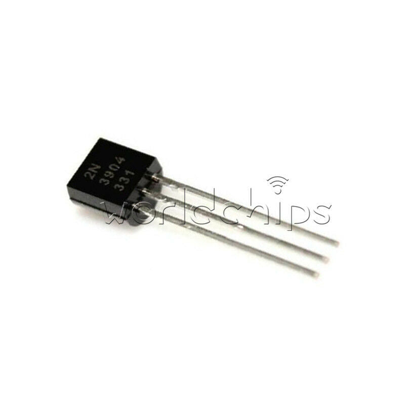 New 100Pcs 2N3904 TO-92 NPN General Purpose Transistor