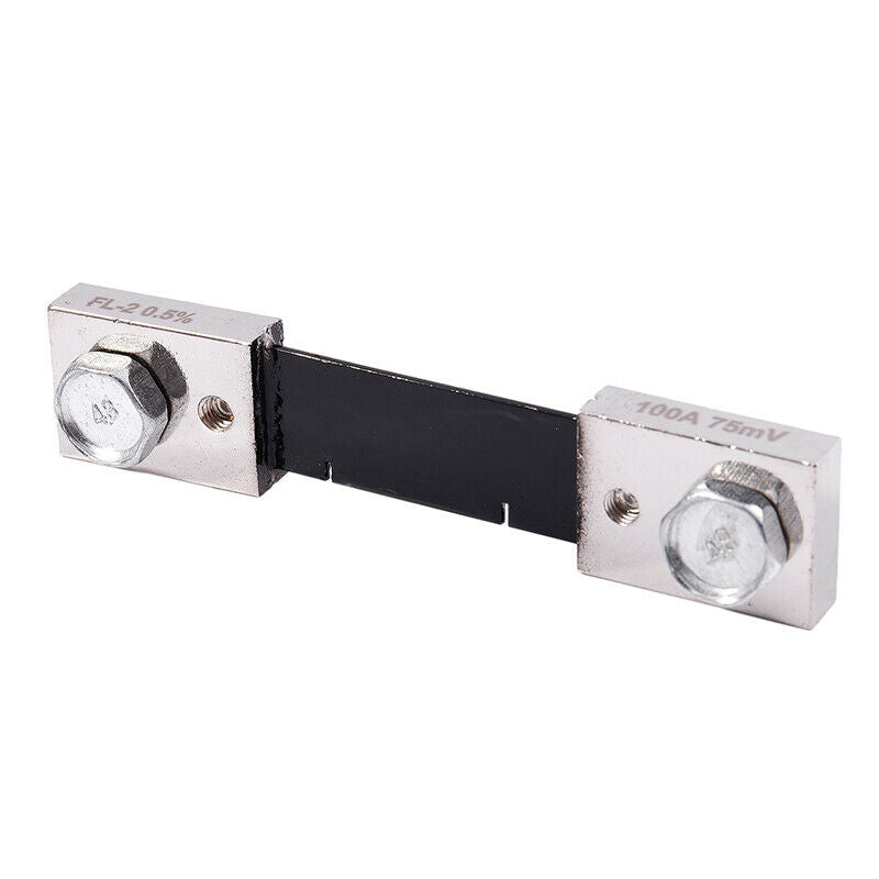 FL-2 DC 100A 75MV Current Shunt Resistor for AMP Ampere instrument panel BlackX4
