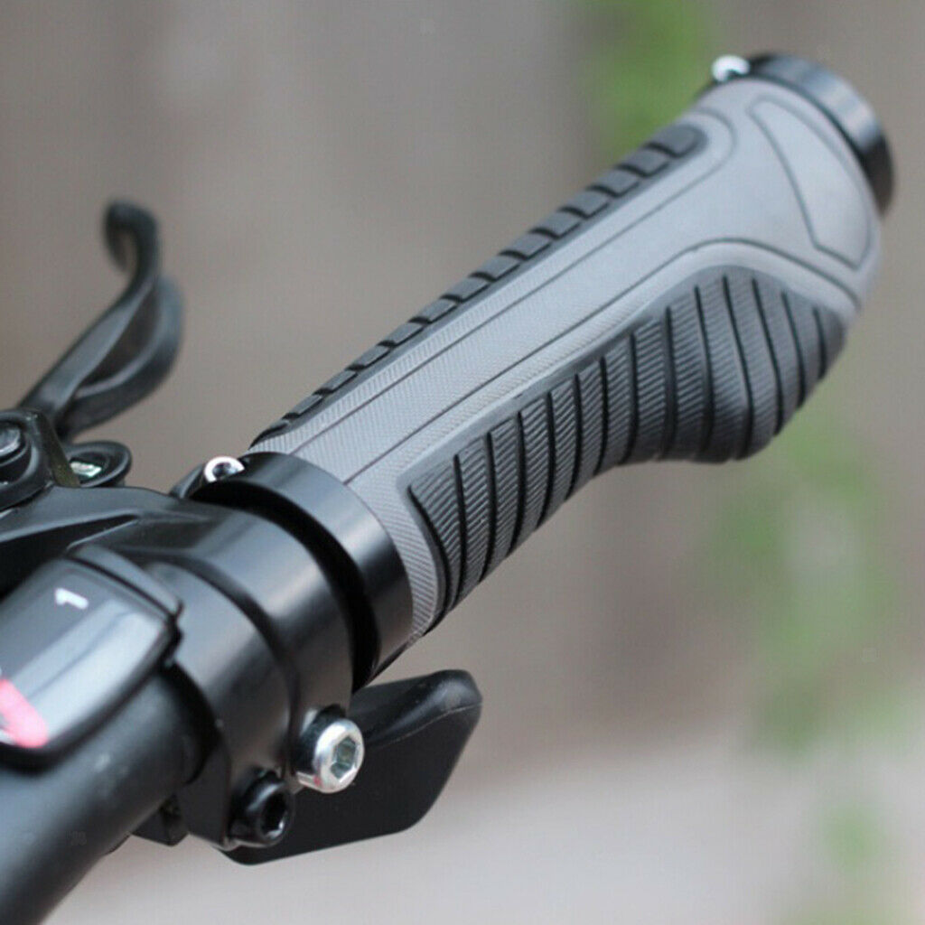 Rubber Anti-slip Bicycle Handlebar Grips Scooter Handlebar Overgrip Red