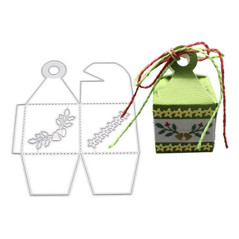 Christmas Bell Candy Box Metal Cutting Dies Stencil Scrapbooking DIY Album Stamp