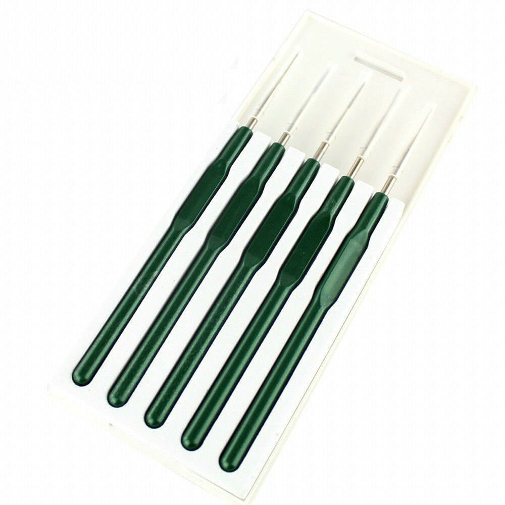 5pc Car Wire Terminal Crimp Pin Maintenance Dismount Removal Tool Titanium Alloy
