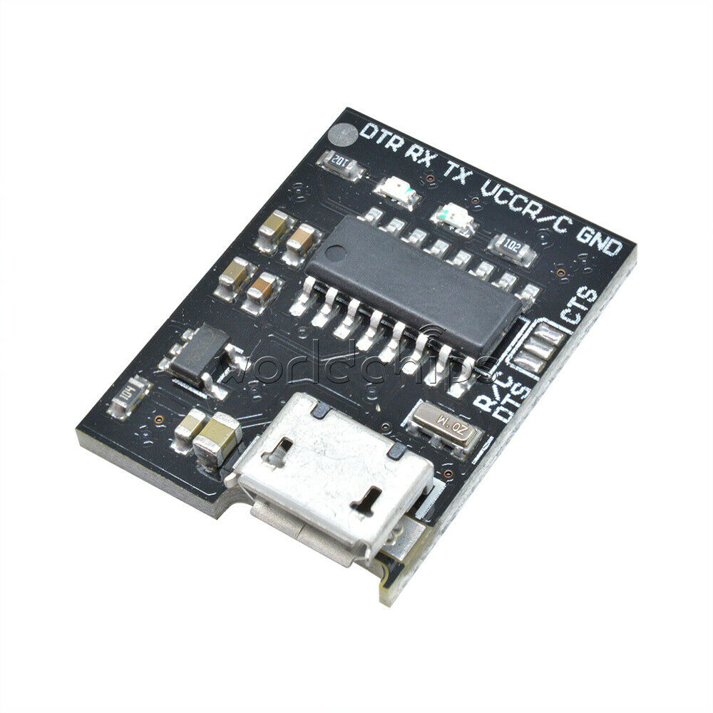 CH340G Breakout 5V 3.3V USB to WEMOS Pro Mini Serial Module Developent Adapter