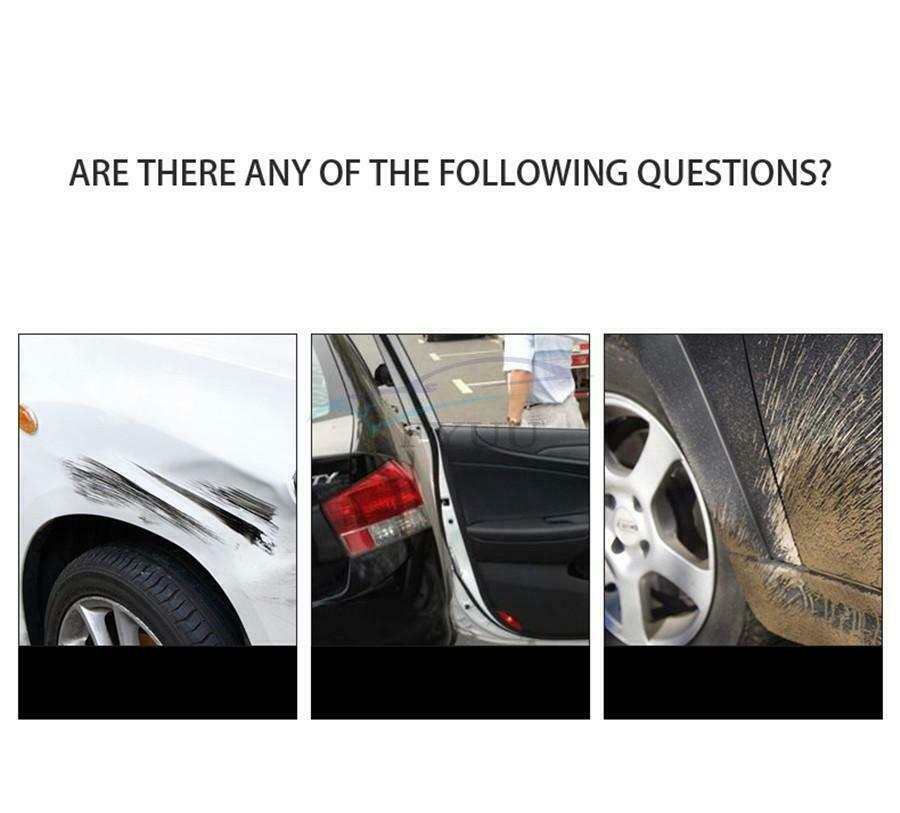 10PCS Universal Rubber Car Door Edge Guard Anti-scratch Wheel Eyebrow Protector