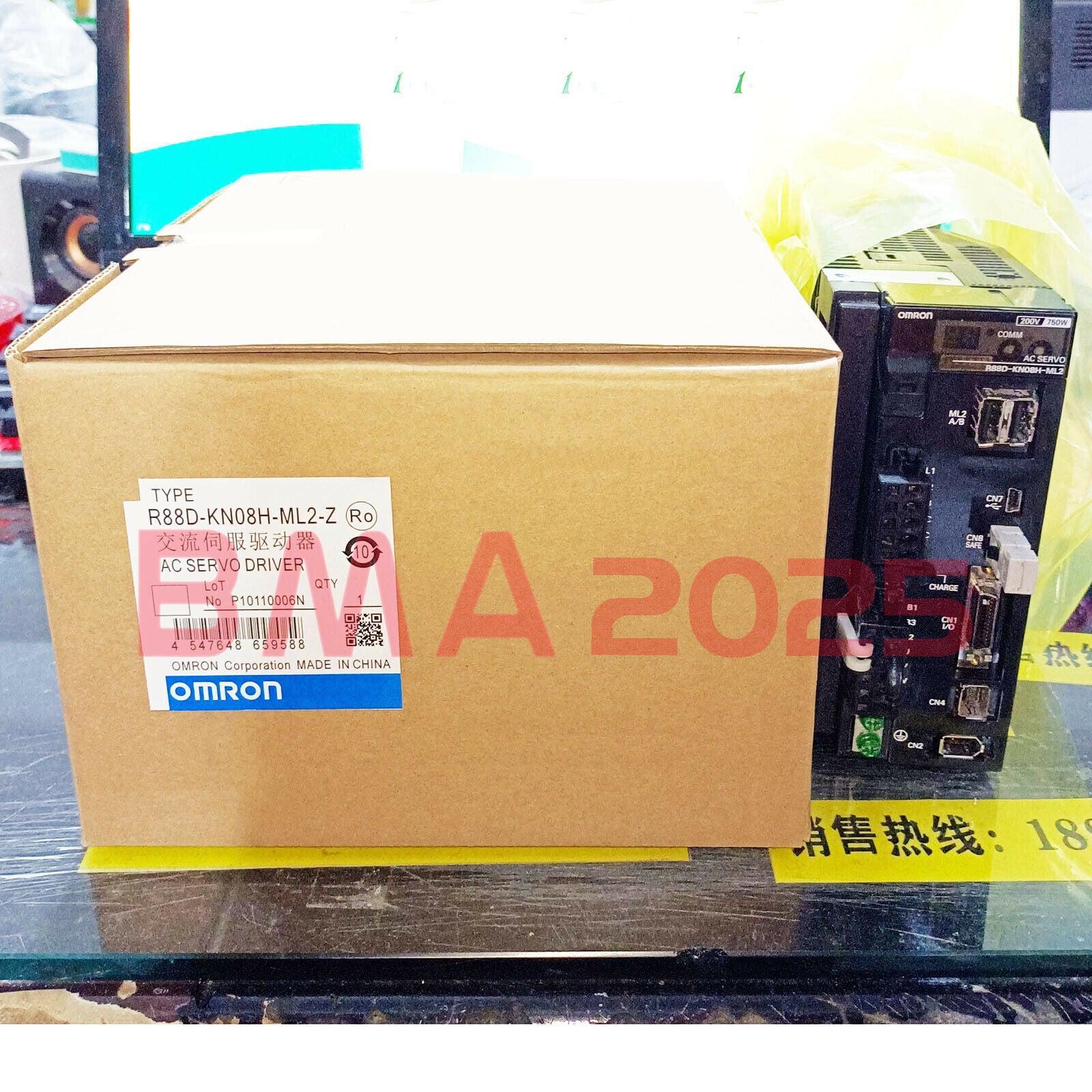 1PC New AC servo drives R88D-KN08H-ML2-Z One year warranty OM9T