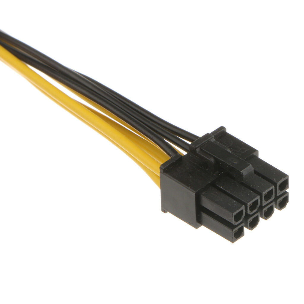 PCI Express PCIe 6 Pin to 8 Pin Graphics Card Power Adapter Cable Connector
