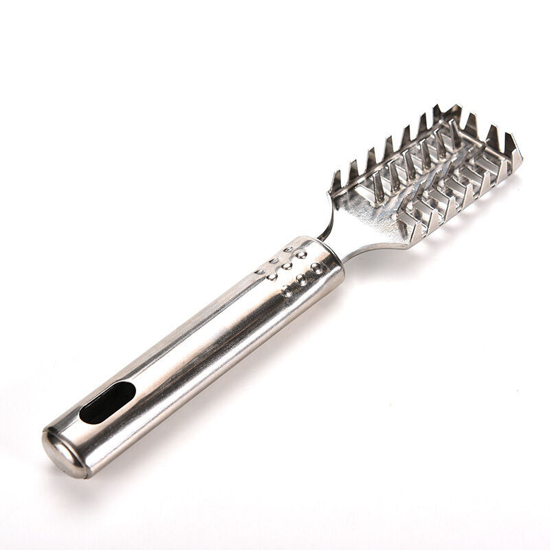 Home Kitchen Peeler Stainless Steel Fish Scaler Scraper Cleaner Remover T.l8