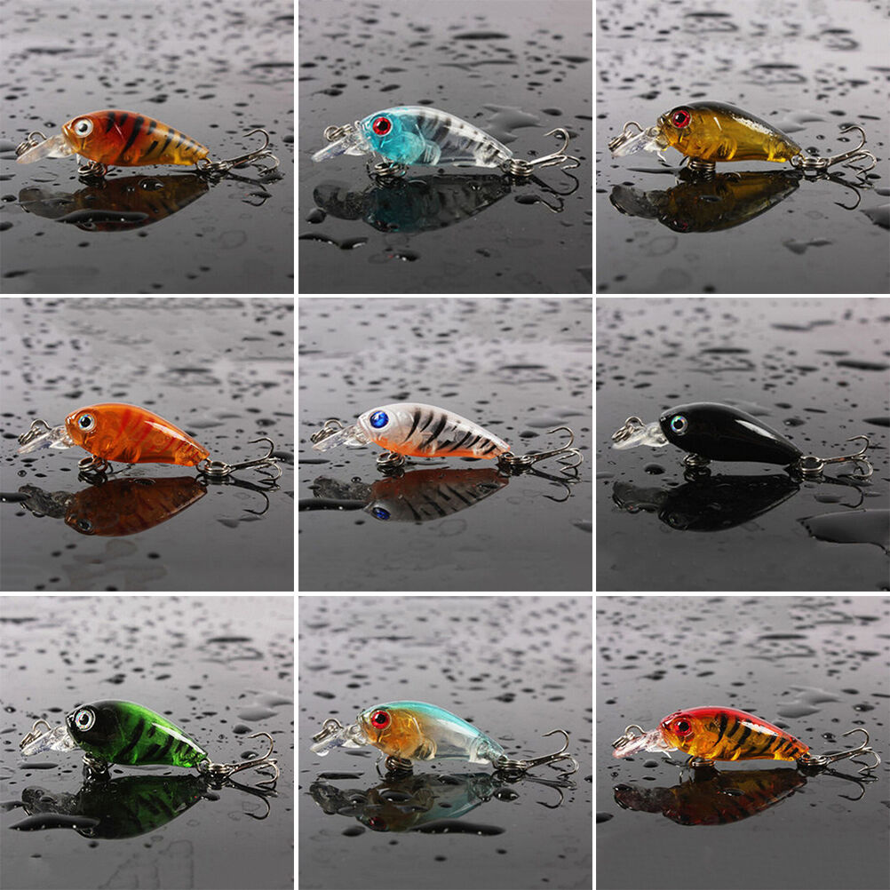 Fishing Lures Baits Vivid Crankbaits Hooks Minnow Baits Tackle 4.5cm/4g .l8