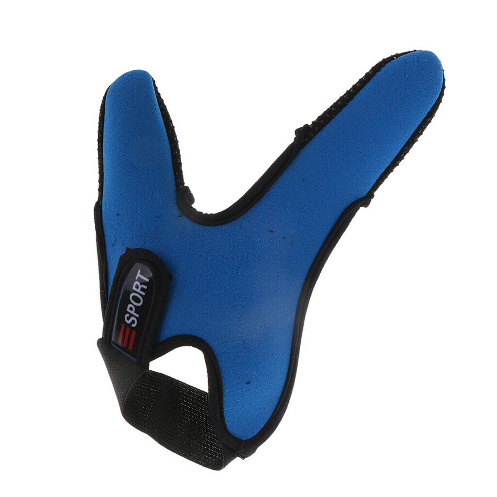Professional Thumb + Index Finger Glove for Fishing - Blue