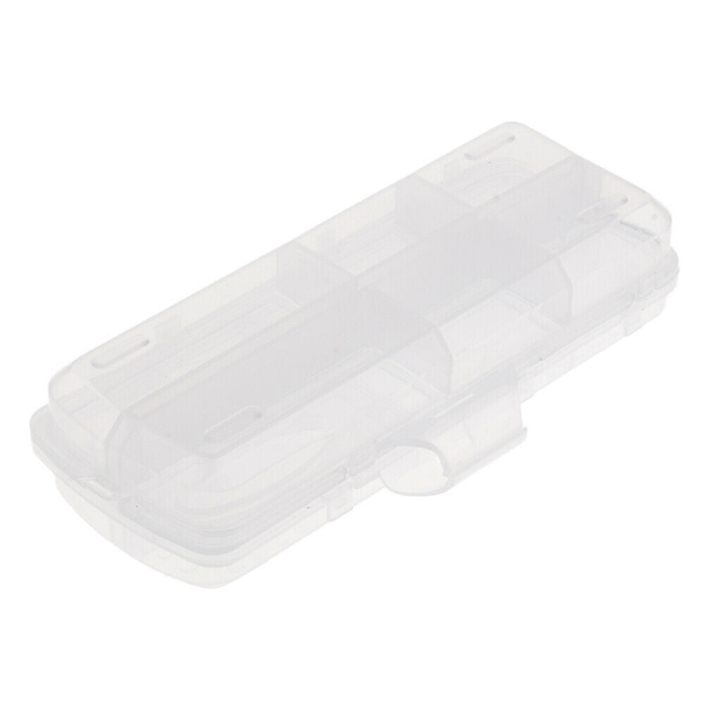 2PCS Fishing Lure Box Lures Baits Storage Case Accessories Pills Buttons