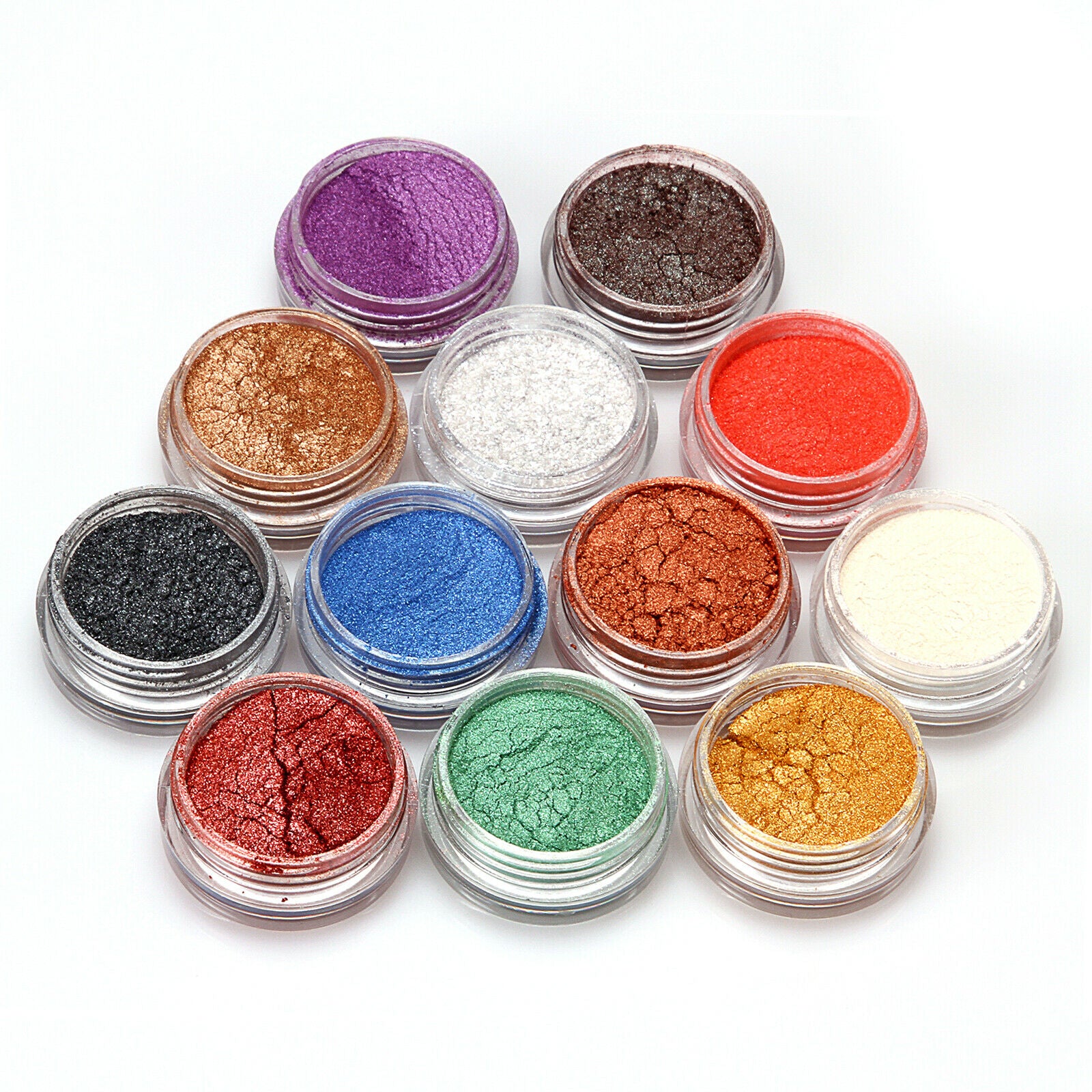 12 Color Makeup Loose Powder Glitter & Eyeshadow Beauty Eye Shadow Pigment