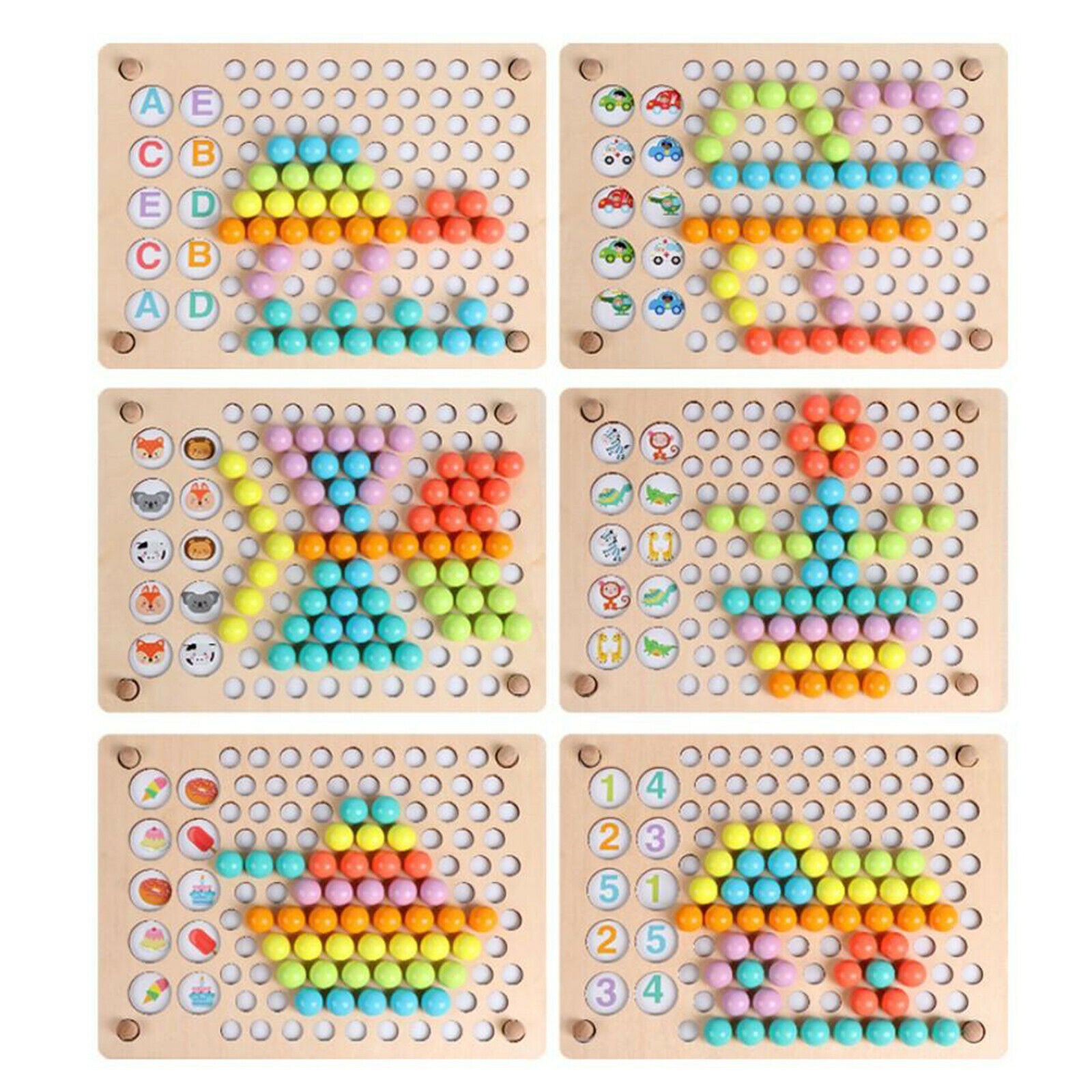 Montessori Toys Board Fishing Game Play Set Learning Toys Math Toys Gifts