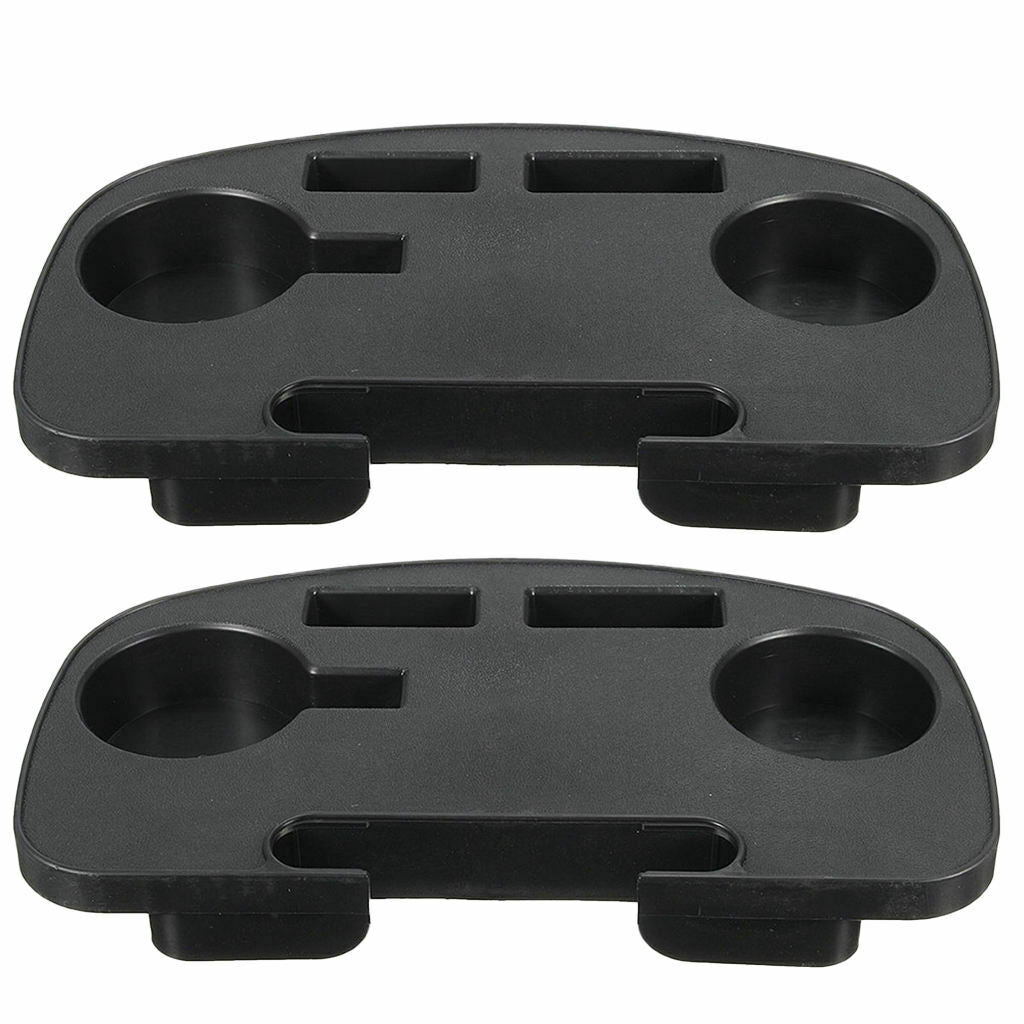 2x  Lounge Chair Side Cup Holder with Phone Slot & Snack Tray 2#