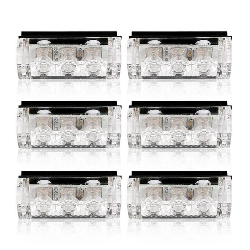 Car 18-LED Amber Strobe Emergency Flashing Warning Grill Light 12V Bright Set