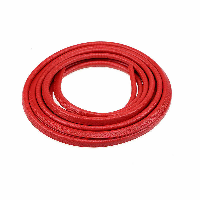 4.5M Rubber Red Seal Flexible Strip Edge Guard Fit Car Door Window Line Trim new