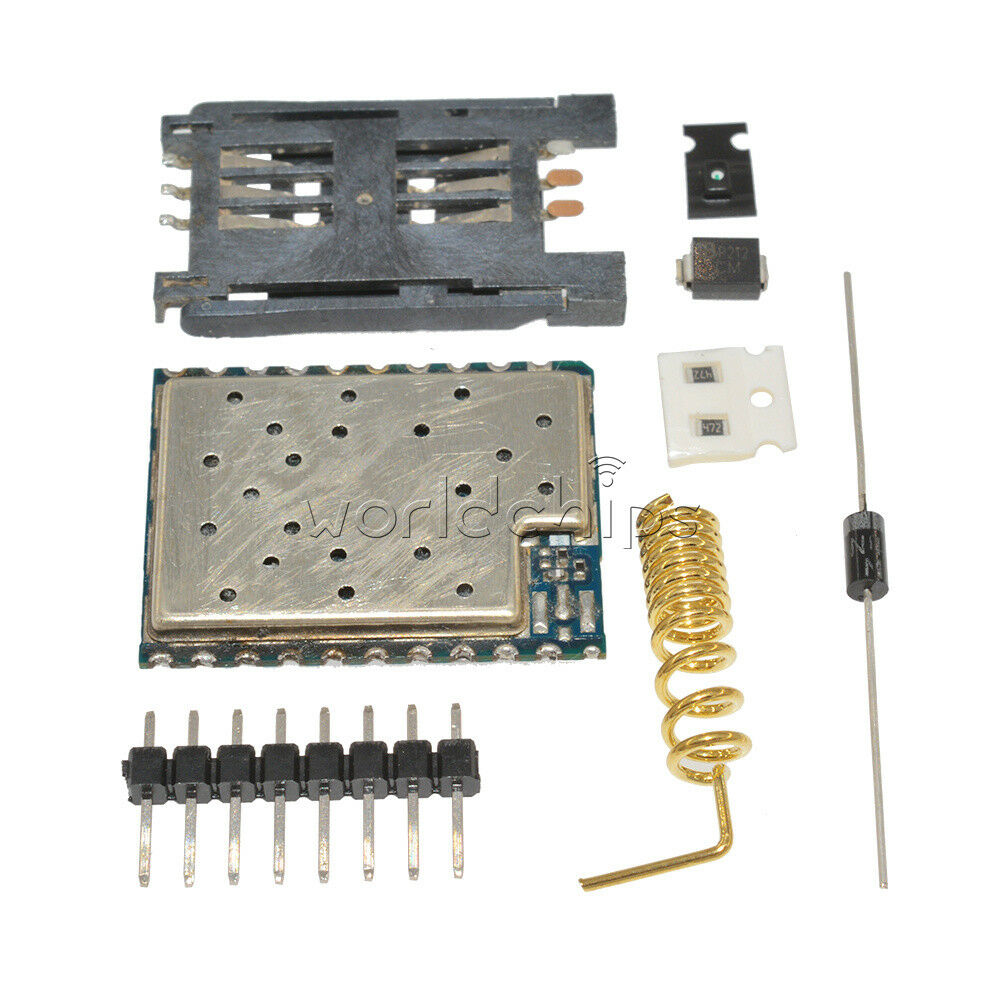M590E GSM GPRS Module 900m-1800m Sms The Message Diy kits M590 Sms CPU MCU Test