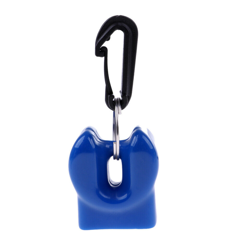 2Pcs Scuba Diving Dive Mouthpiece Holder Regulator Octopus Retainer W/Clip