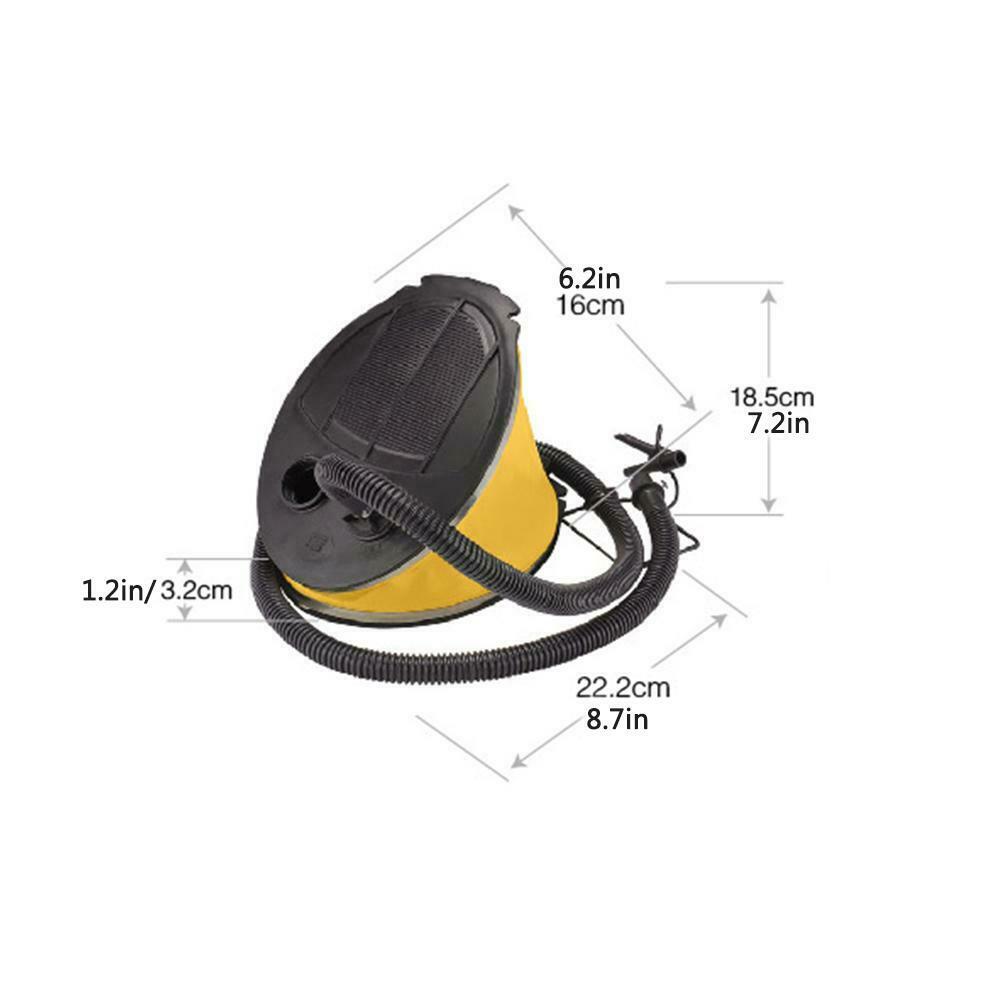 3L Bellows Foot Air Pump for Inflatable Pool Tube Mattress Bed Float Beach Ball