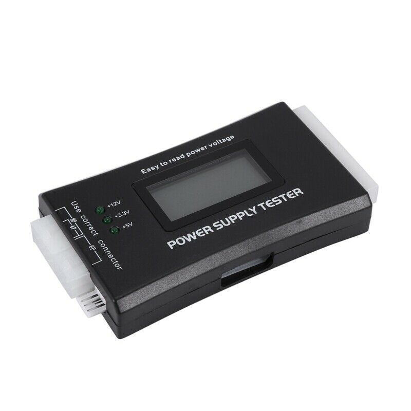 20+4 Pin LCD Power Supply Tester for ATX, ITX, BTX, PCI-E, SATA, D F8E6E6