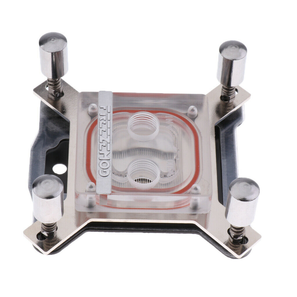 Acrylic Copper Baseboard Water Cooling CPU Block for Intel 1150 1151 1155
