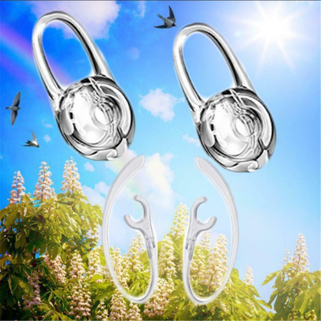 3Pc Earbuds Tips Silicone Earbud Cases w/2pc Ear-hook for Plantronics M165