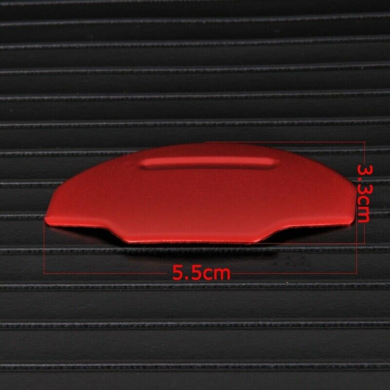 6X Aluminium Car Dashboard Trim AC Air  Vent Outlet Cover  Circle TriY2