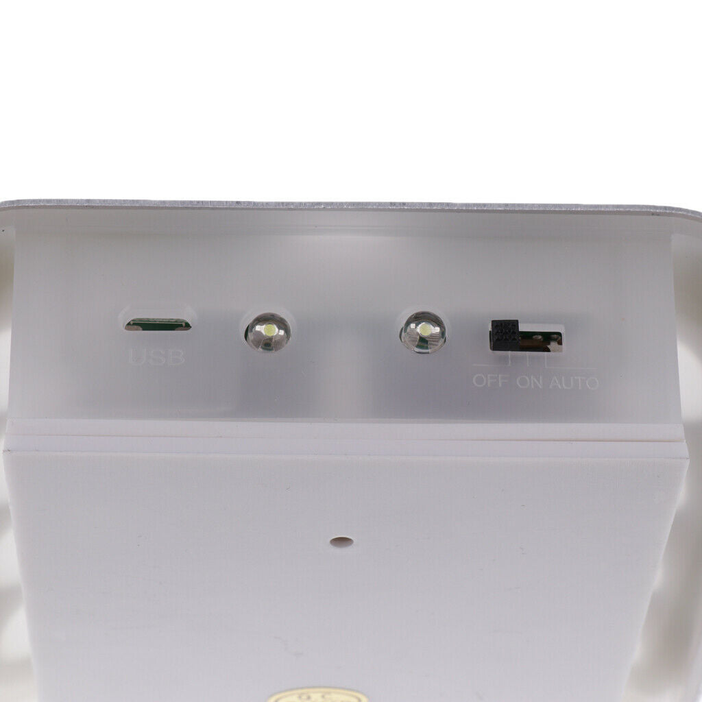 Battery Powered PIR Motion Sensor Sconce Wall Light Night Lamp White