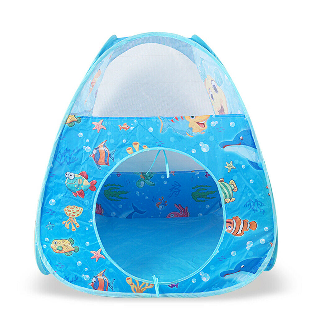 3 In 1 Playpen Play Tent Kids Baby Tunnel Ball Pit Playhouse Castle Toys