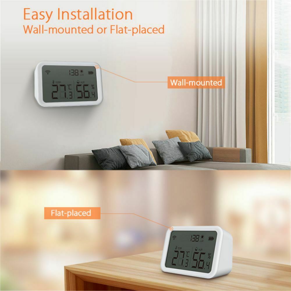 Temperature Humidity Sensor Wireless Hygrometer Smart Control Sensor Meter Gauge