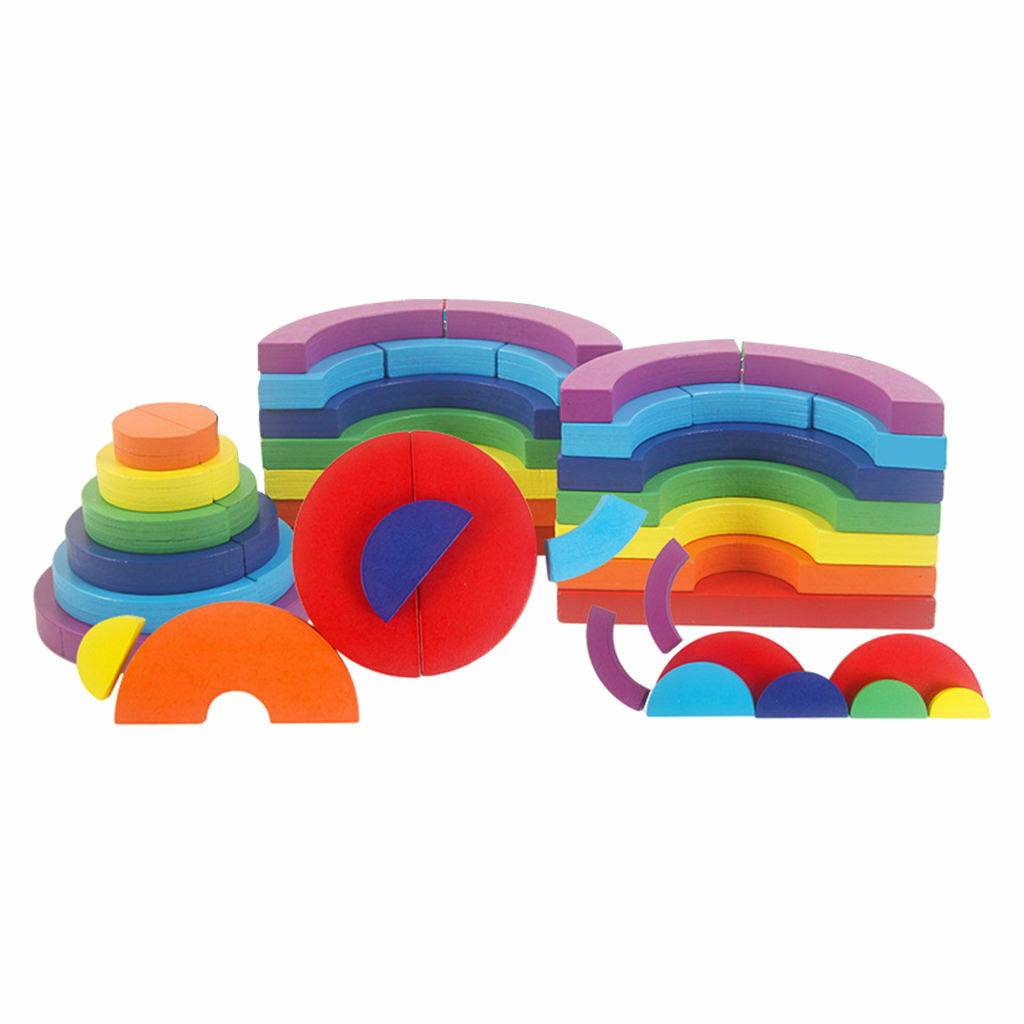 Kids Building Blocks Puzzle Toys Educational Jigsaw Plaything for Babies