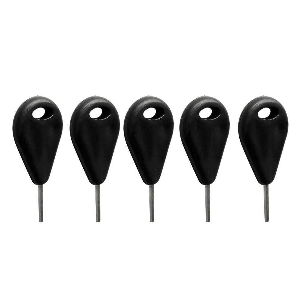 5Pcs Black Nylon Surfboard Fin Key Surf Board Longboard Remove/Install Tool
