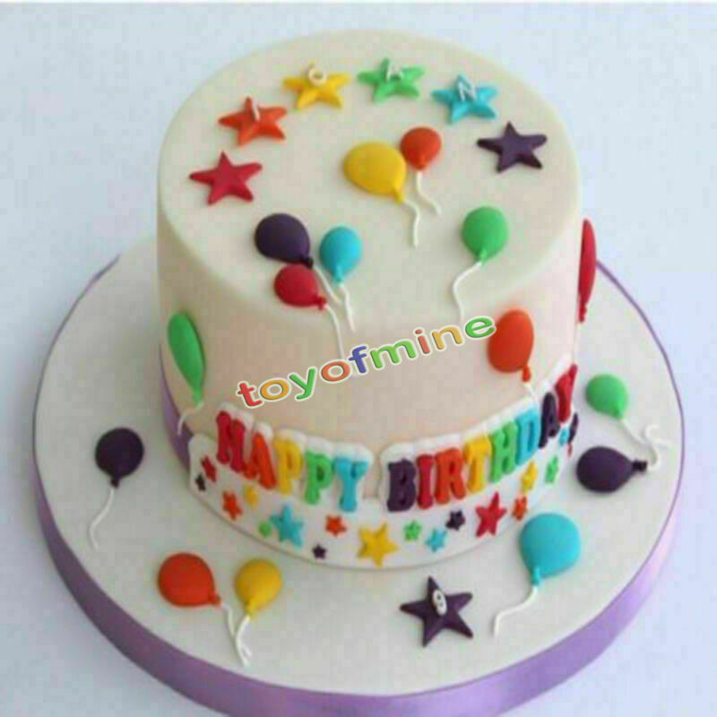 Silicone Balloons Fondant Cake Decorating Sugarcraft Chocolate Mold Baking Tool
