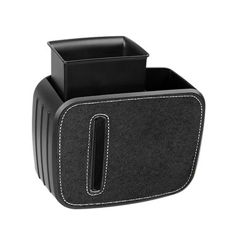 Car Seat Back Trash Garbage Dust Case Multi-function Water Cup Holder Tissue Box