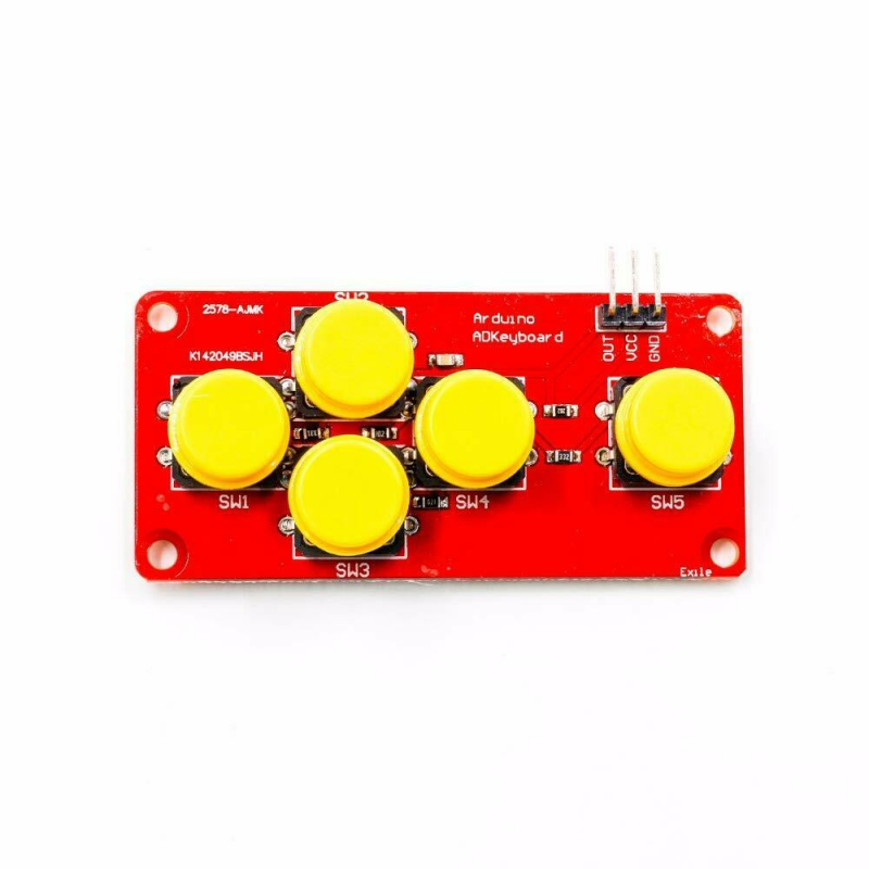 Keyboard Simulation Module Keyboard Simulation Five-Key Module Ad Keyboard