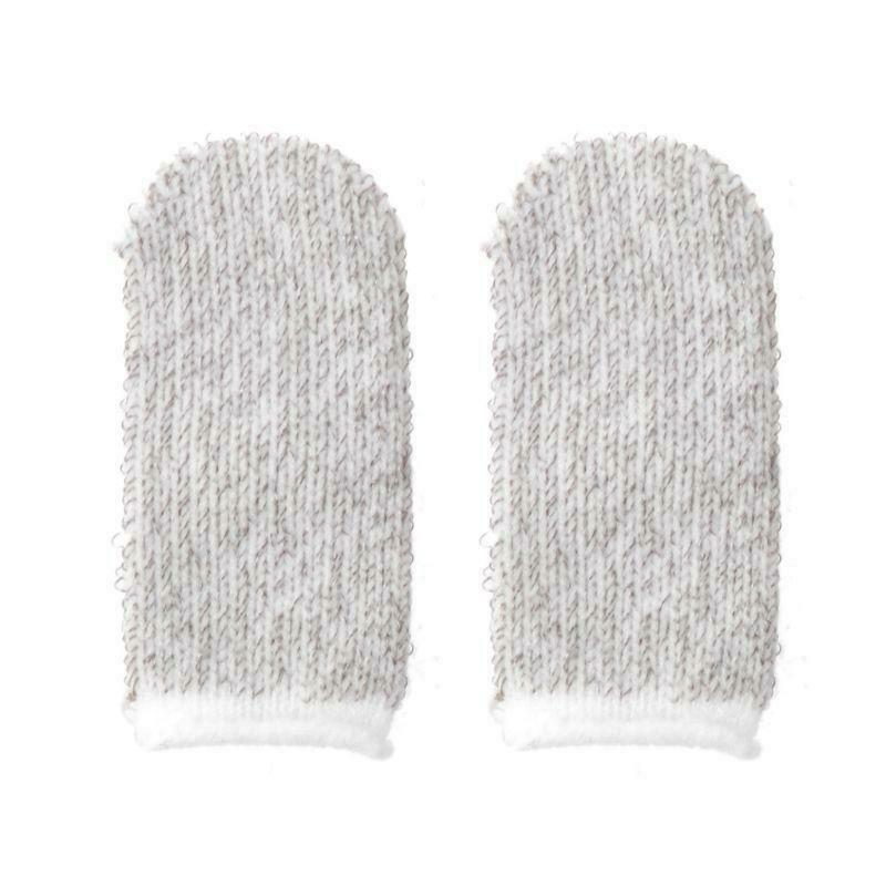 1Pair Mini Breathable Sweatproof Mobile Finger Stall Ultra Thin Finger Cots Game