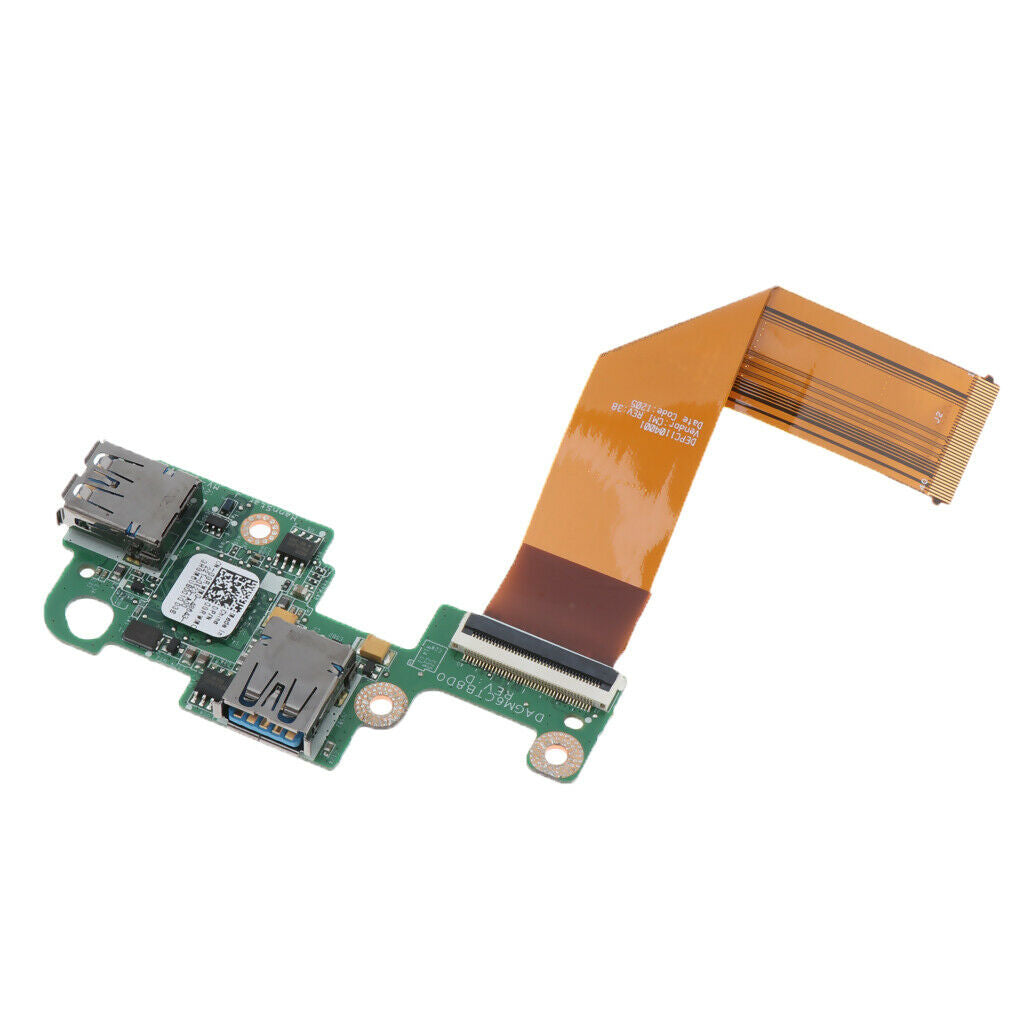 Laptop USB I/O Circuit Board w/ Flex Cable for Dell XPS 15 L502X DAGM6CTB8D0