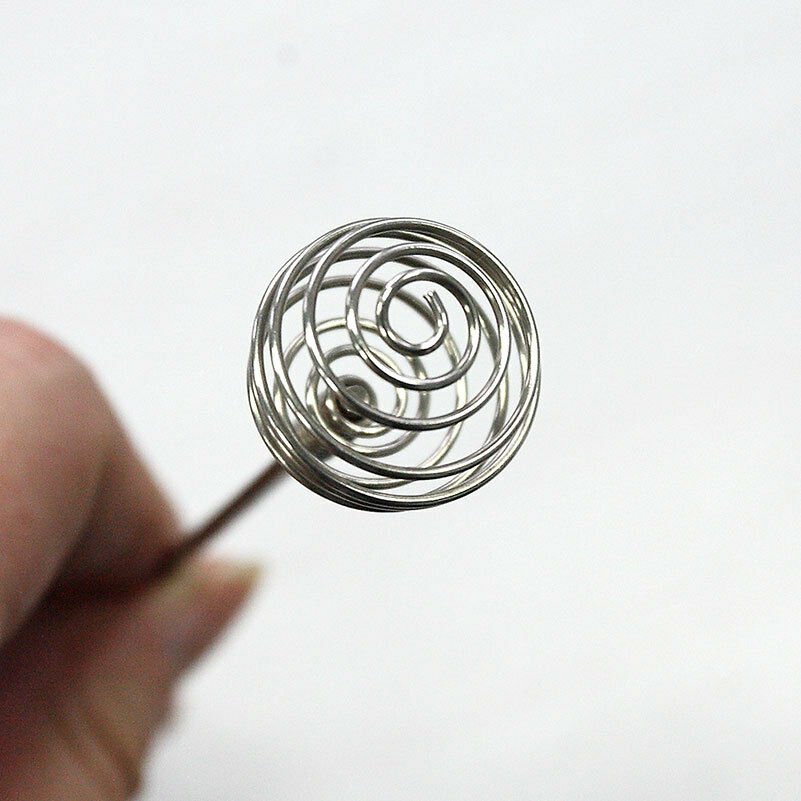 Stainless Honey Dipper Swizzle Spoon Stick Egg Beater Mixing Whisk Tool.l8