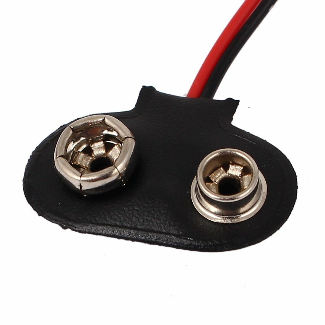 New 9V Battery Buck Cctv Camera Battery Snap Connector Clip 5.5x2.1mm Male DC