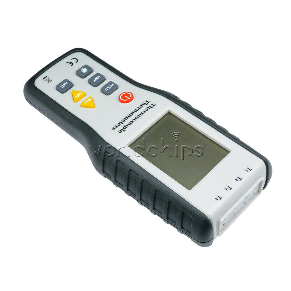 Digital 4-Channel K-Type Thermometer Thermocouple Sensor -200~1372Â°C/2501Â°F
