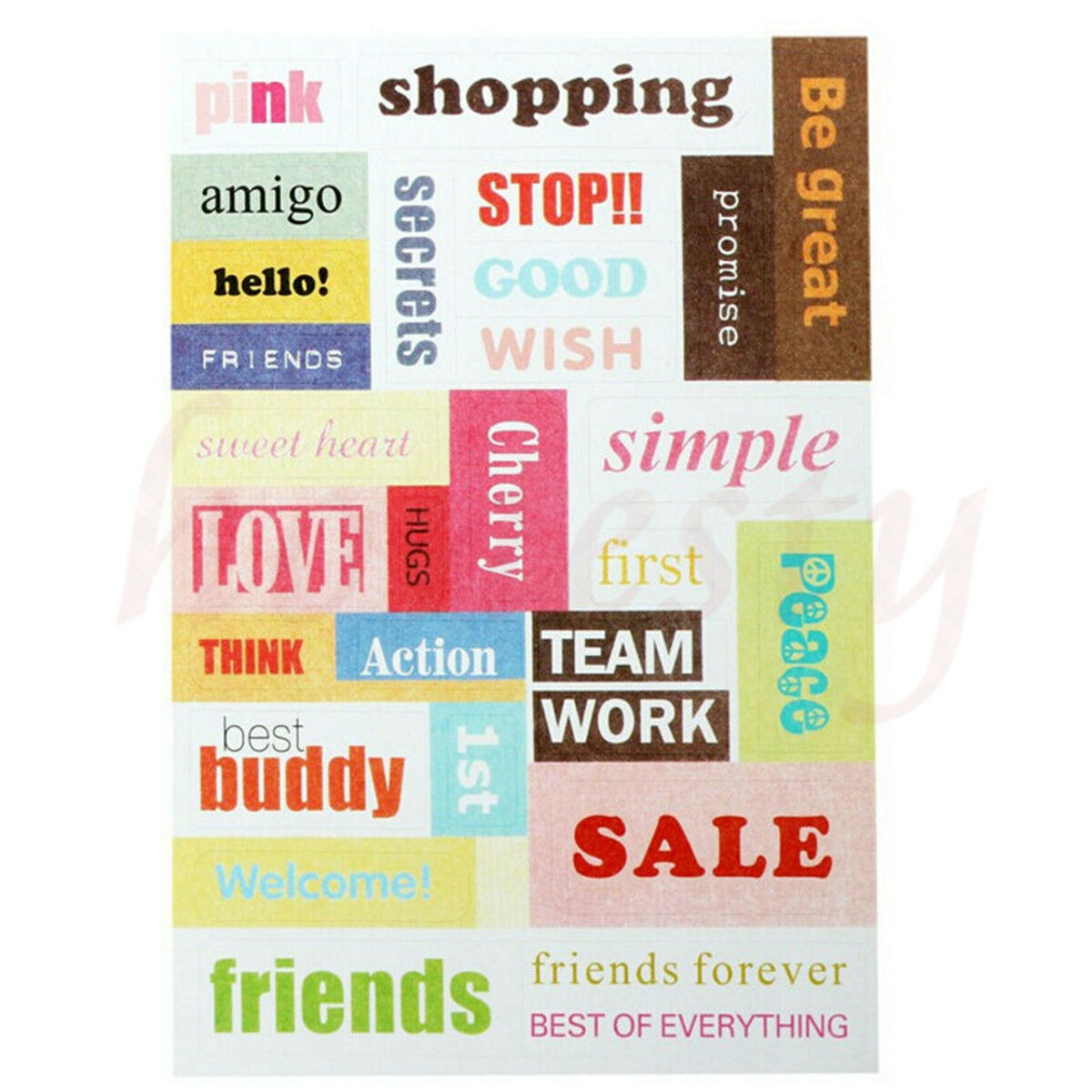 6pcs/set Retro DIY Calendar Paper Stickers for Scrapbooking Diary Planner Sticky