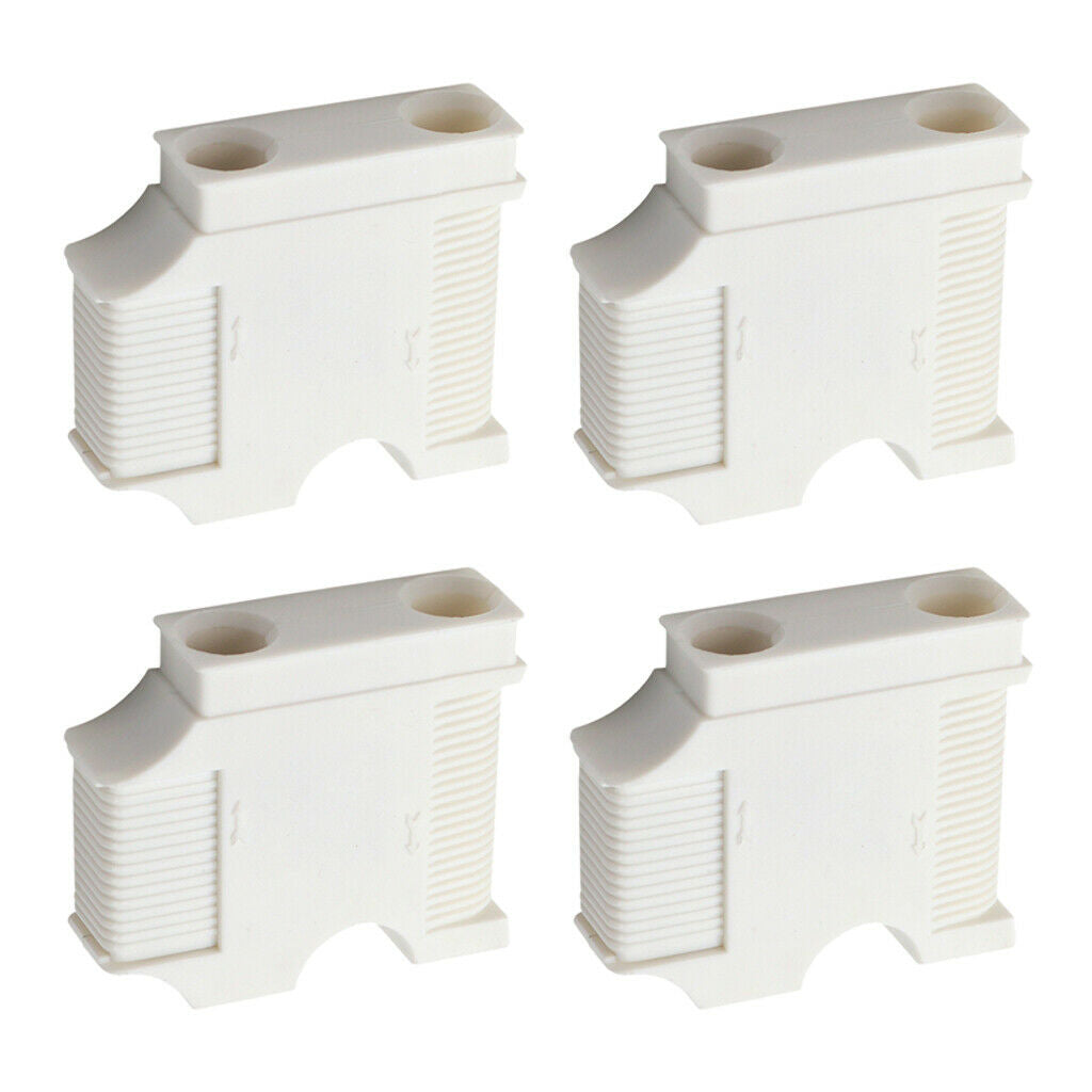 4x Rugged ABC Plastic Fender Holder Adjuster Hanger for Boats
