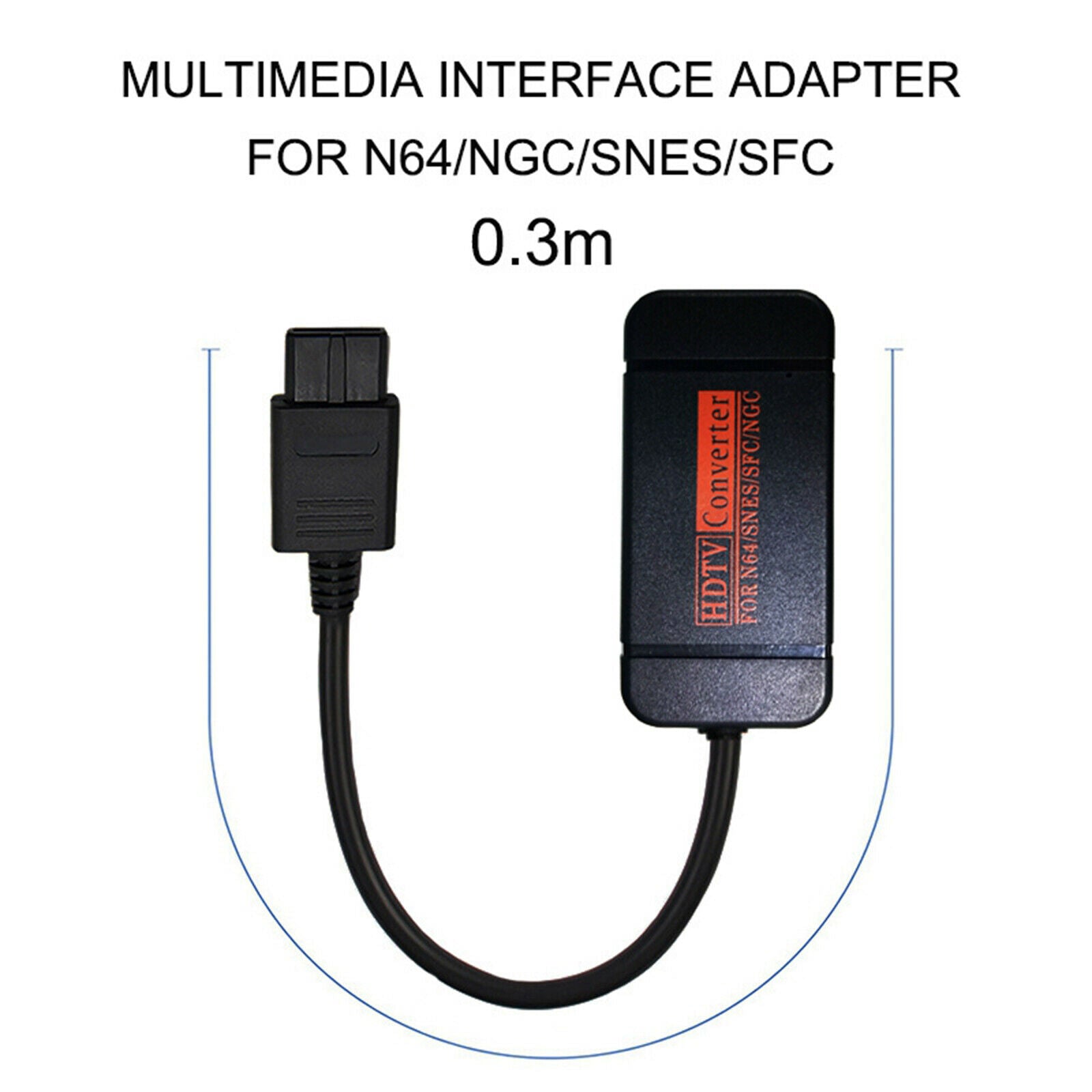 HDMI Converter Adapter Set Plug and Play for Sega Dreamcast HD Link Cable