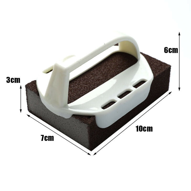 Handle Nano Diamond Emery Sponge Kitchen Pot Brush Bathroom Magic Cleaning Br SJ