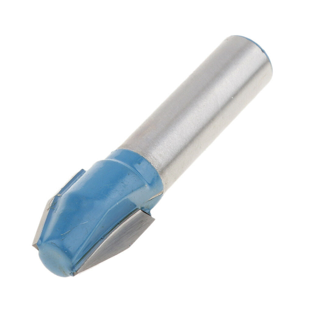 2-Flute Carbide Combination Trimmer Router Bit 30 Degree Cutting Cutter Tool