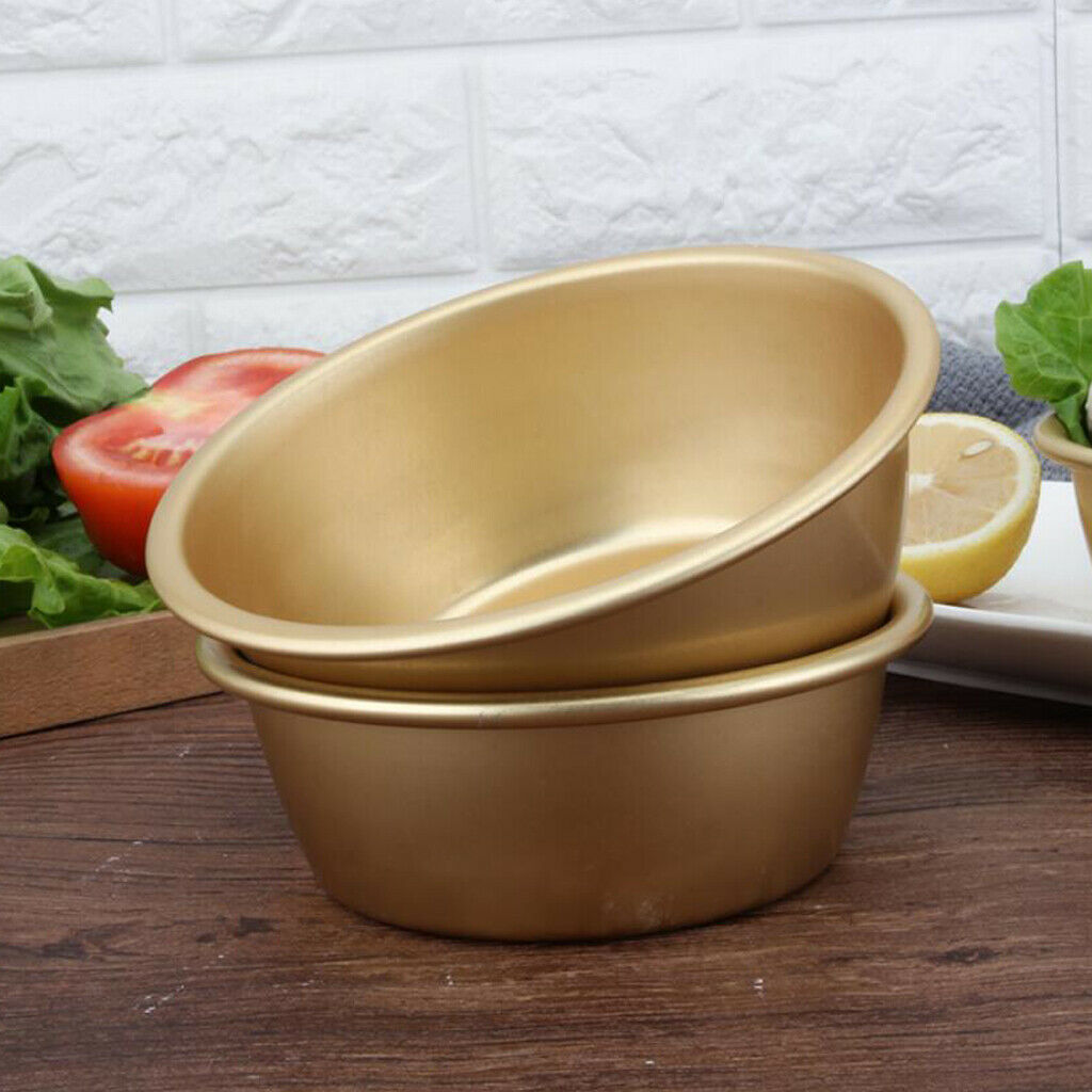 4 Pieces Korean Ramen Rice Jar Aluminum Bowl Home Soup Pots
