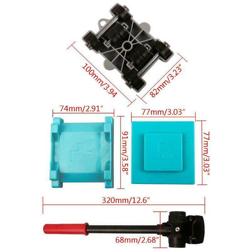 8pcs Furniture Mover Tool Set Transport Shifter Lifter Wheel Heavy Stuffs Moving