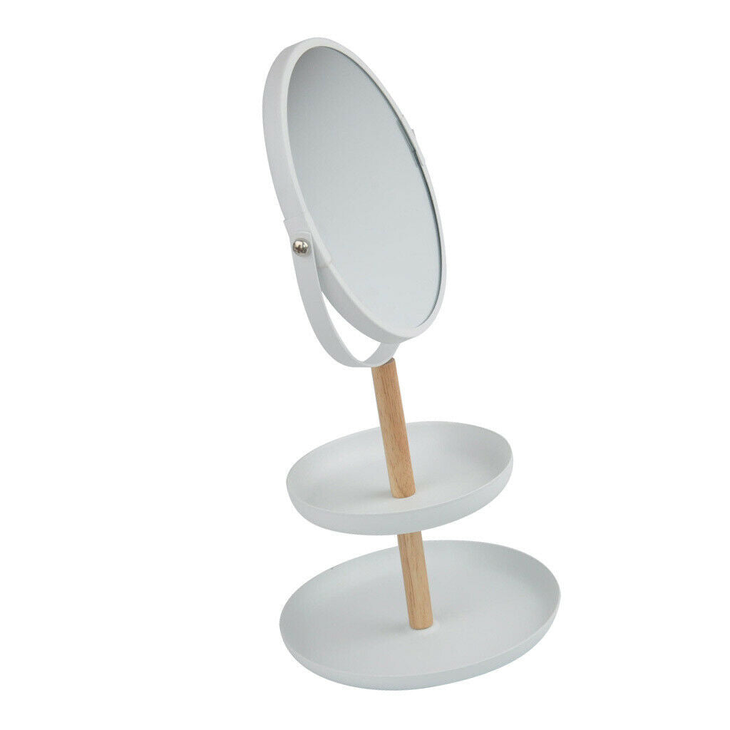 Makeup Mirror Portable Vanity Mirror 360Â° Rotation Free Rotation